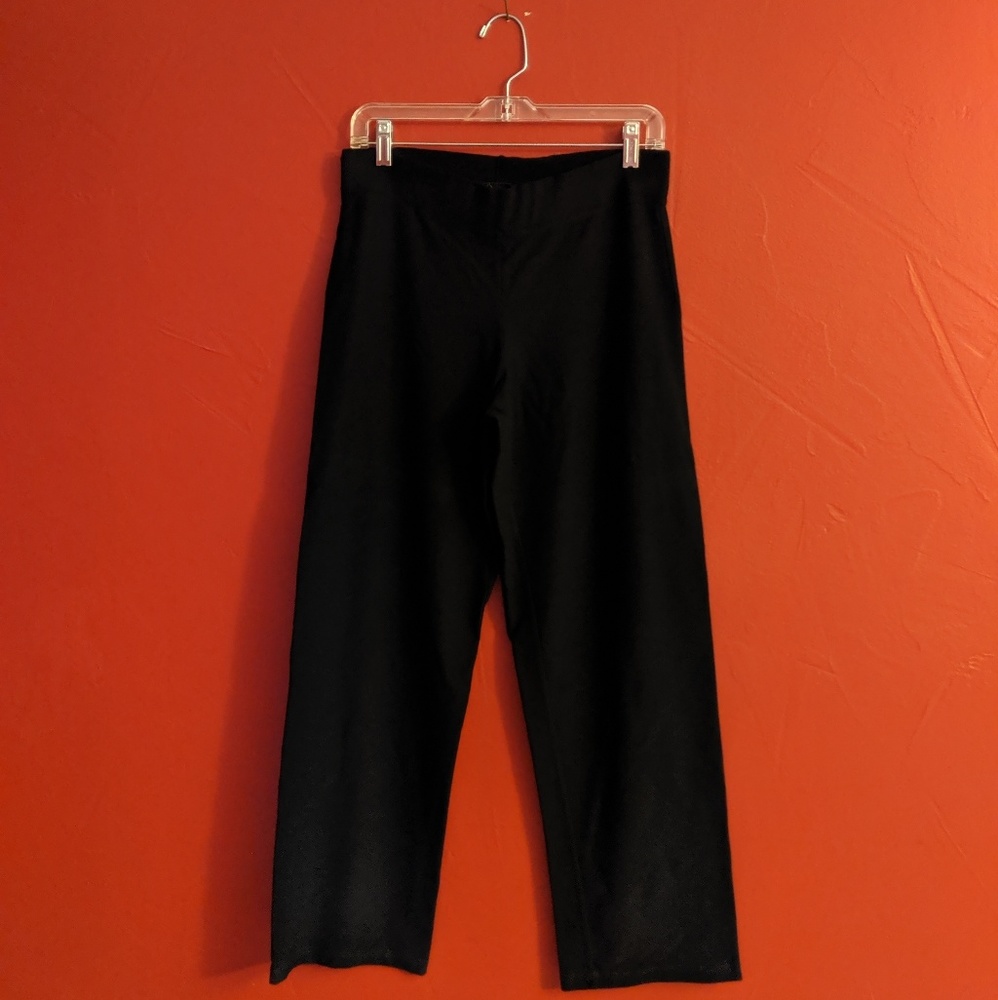 Eileen Fisher Stretch Crepe Straight Leg Pant